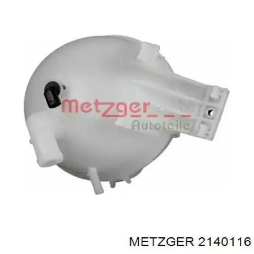 Бачок системи охолодження 2140116 Metzger