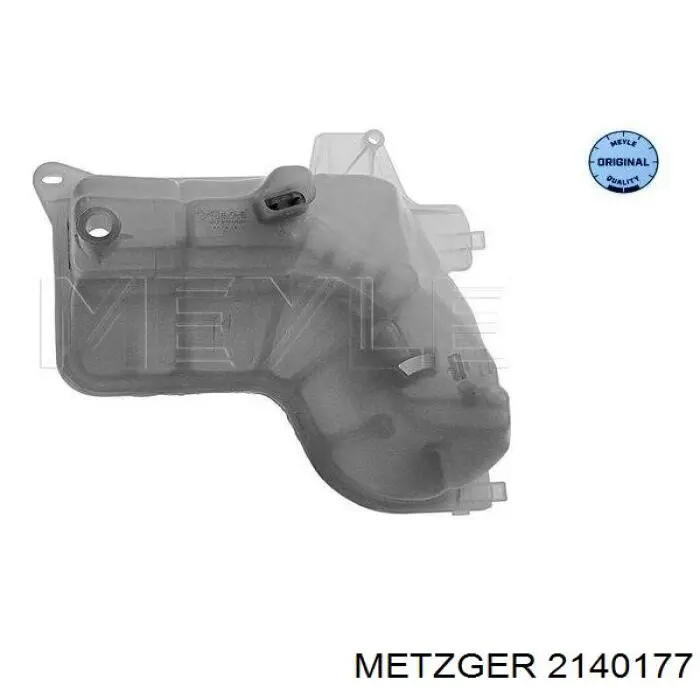 Бачок системи охолодження 2140177 Metzger