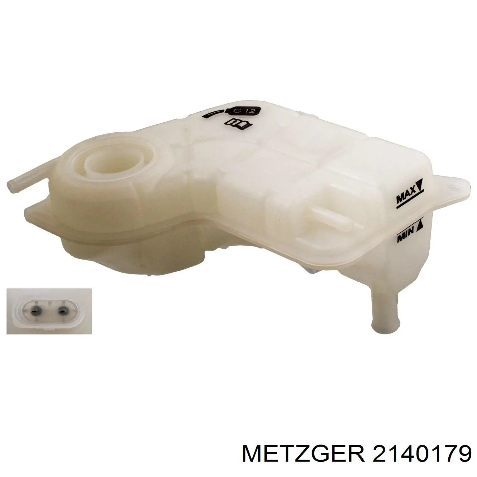 2140179 Metzger бачок системи охолодження, розширювальний