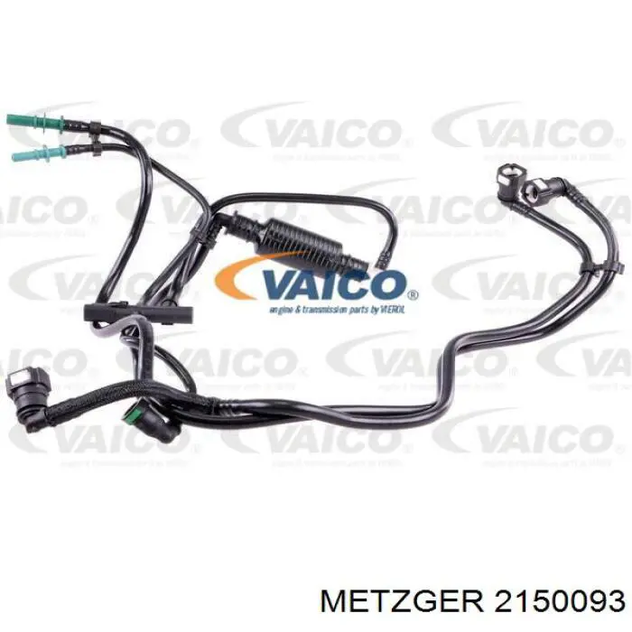 Трубка паливна, від фільтра до насосу Metzger 2150093 ціна, від 49.16 USD