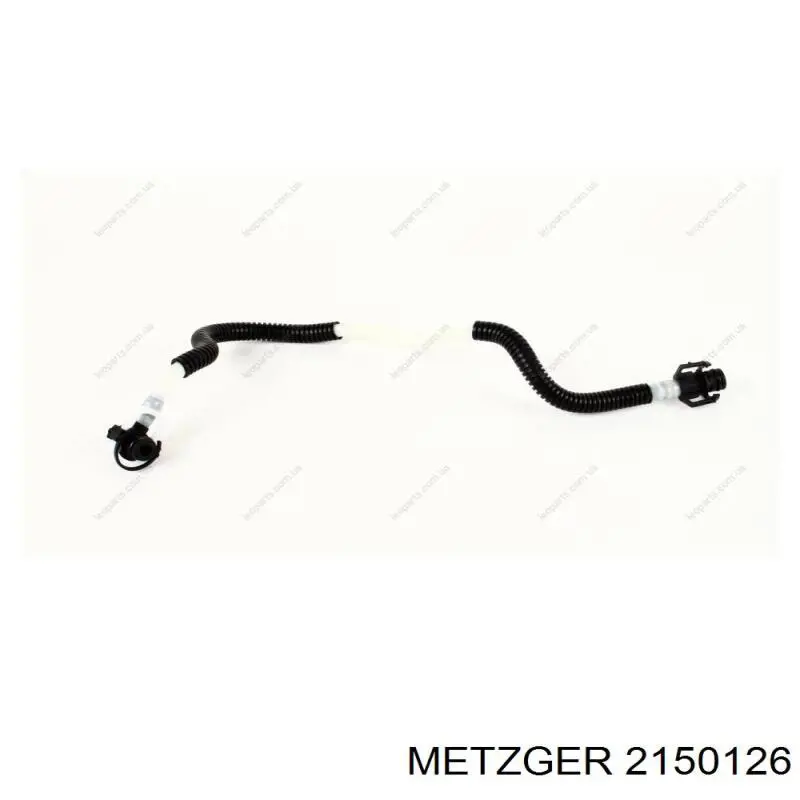 2150126 Metzger трубка паливна від паливопідкачуючого насоса до клапану відсічення палива