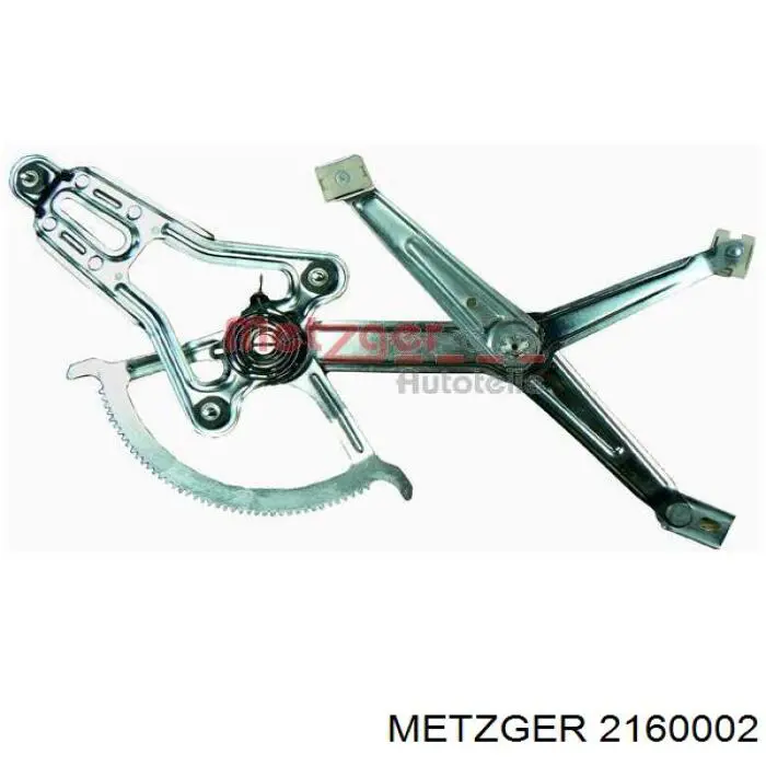 Купити 2160002 Metzger Механізм склопідіймача двері передньої, правої