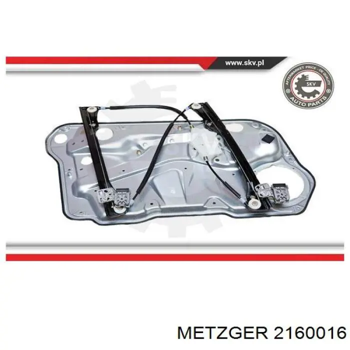 2160016 Metzger Склопідйомник (механізм переміщення скла)