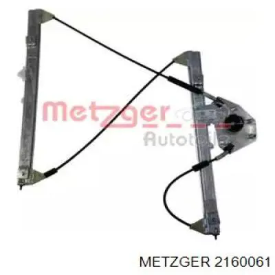 2160061 Metzger механізм склопідіймача двері передньої, лівої