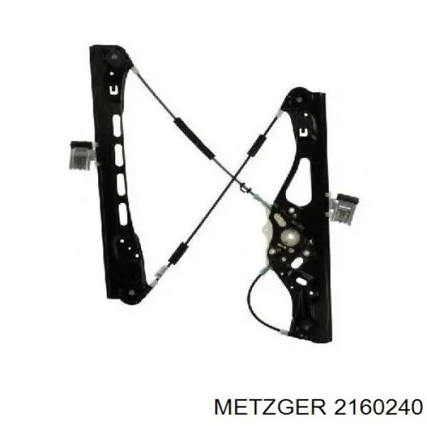 2160240 Metzger механізм склопідіймача двері передньої, лівої