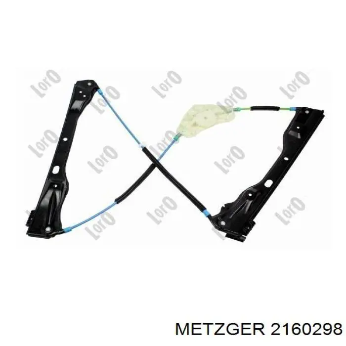 Механізм склопідіймача двері передньої, правої MX11124R Signeda