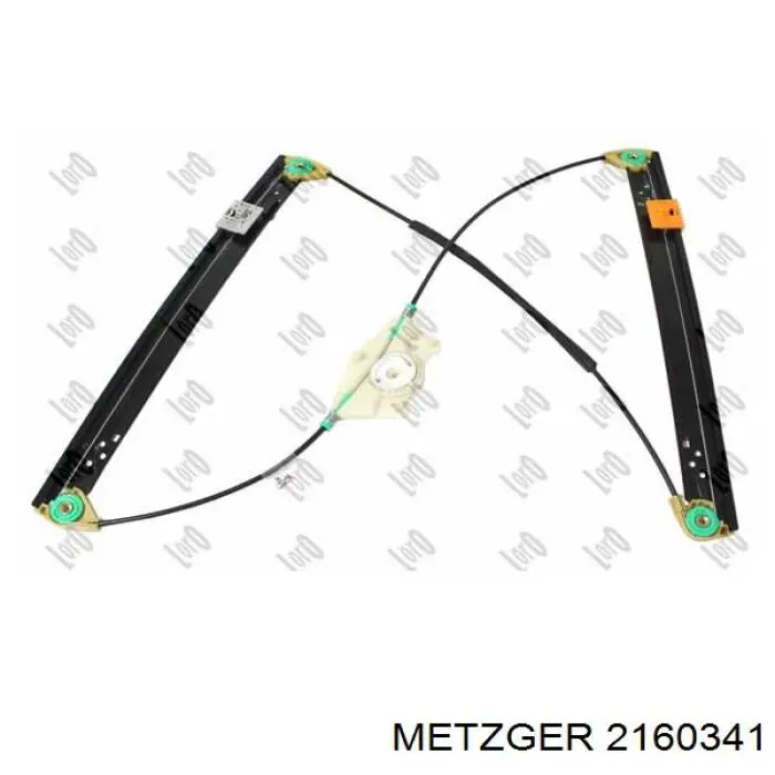 Купити 2160341 Metzger Механізм стеклопідйомника водійських дверей