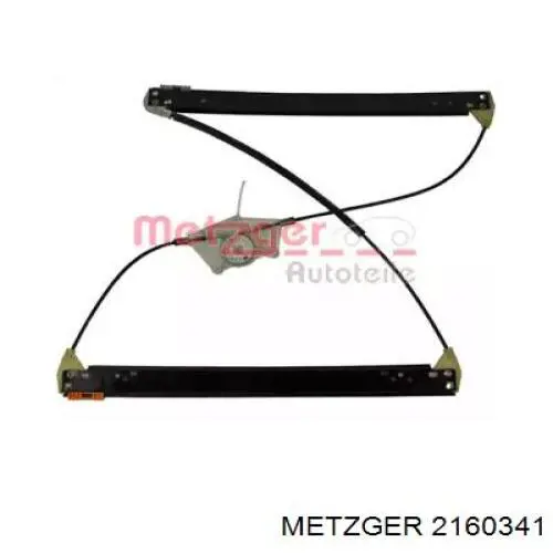 Склопідйомник передньої лівої двері 2160341 Metzger