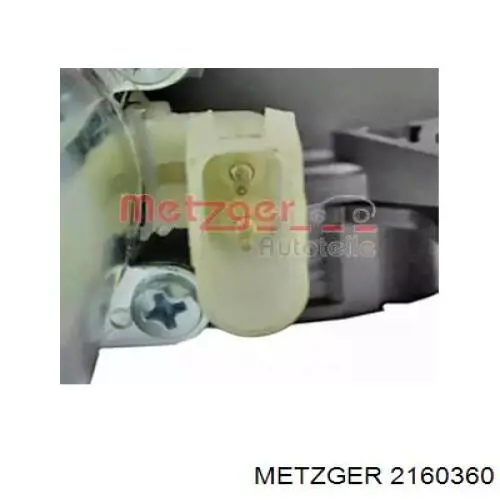 2160360 Metzger механізм склопідіймача двері передньої, правої