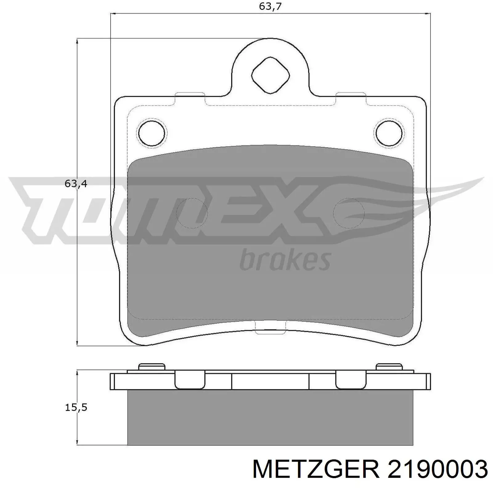 Трапеція двірників Metzger 2190003