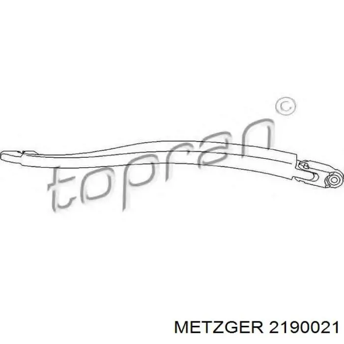 Важіль-поводок склоочисника заднього скла Metzger 2190021 ціна, від 6.94 USD