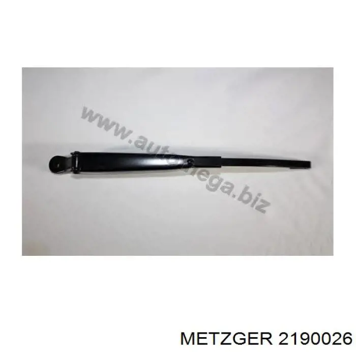 2190026 Metzger важіль-поводок склоочисника заднього скла
