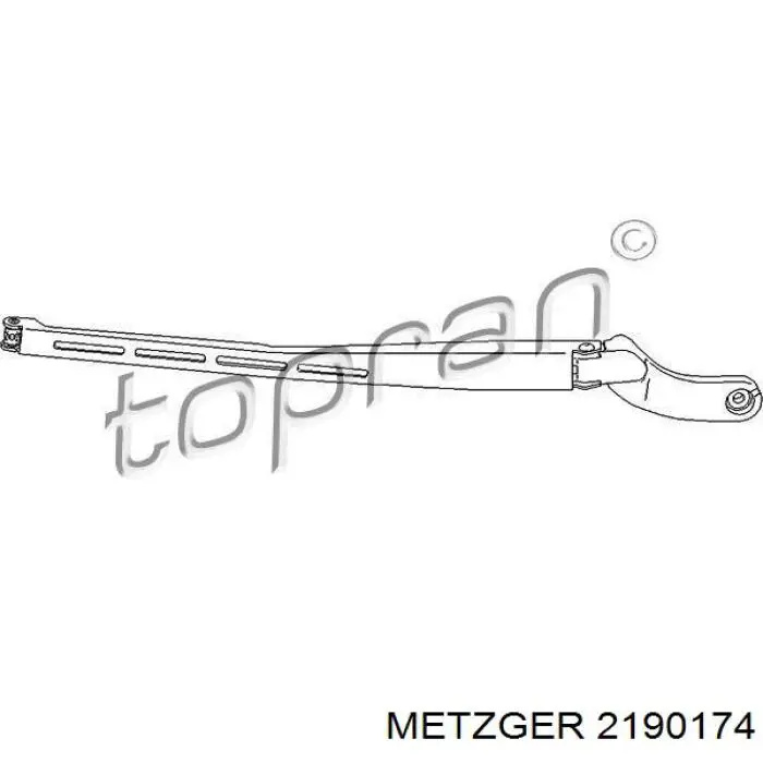 Купити 2190174 Metzger Повідок склоочисника