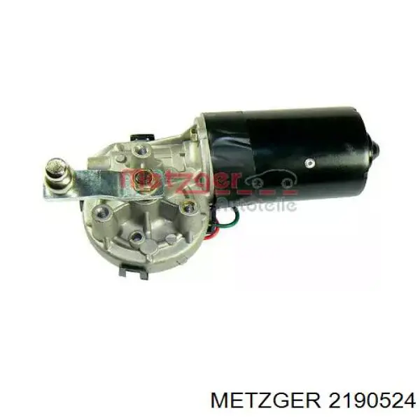 2190524 Metzger двигун склоочисника лобового скла (трапеції)