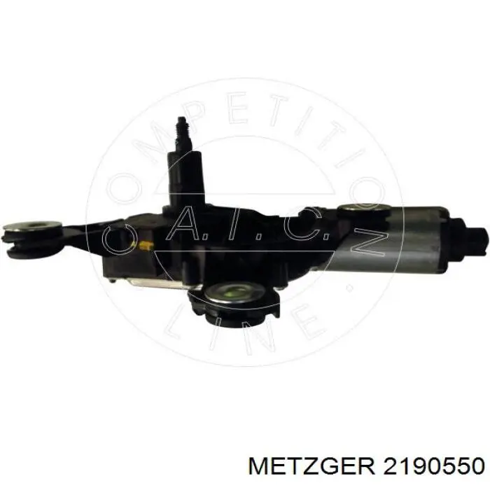 Моторчик заднього склоочисника 2190550 Metzger