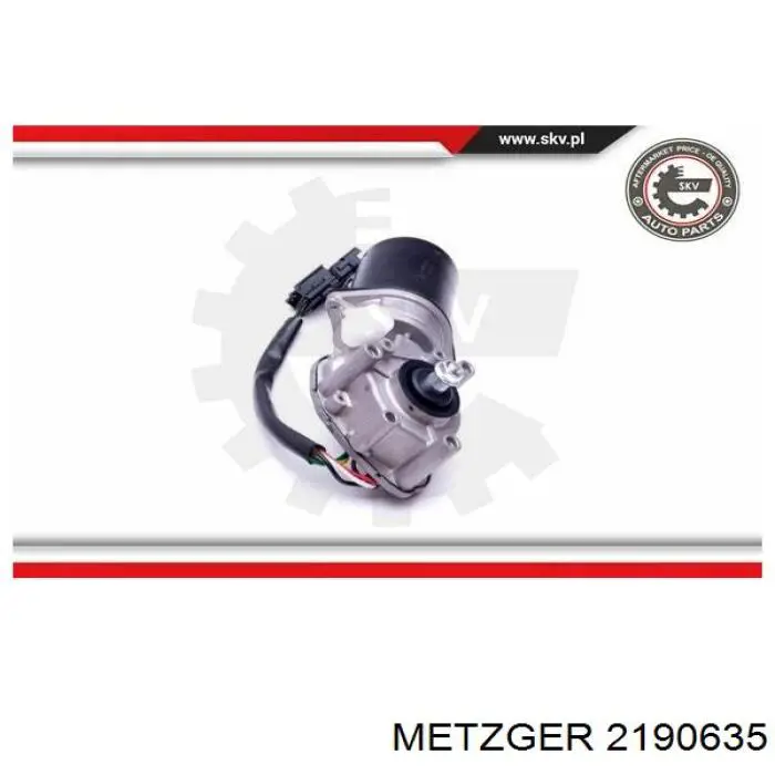 Двигун склоочисника лобового скла (трапеції) CWM15124AS Casco