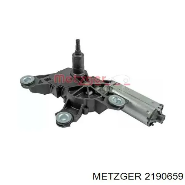 Двигун склоочисника заднього скла 2190659 Metzger