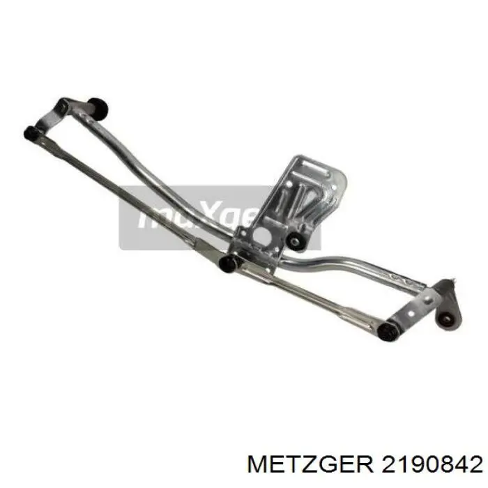 2190842 Metzger двигун склоочисника лобового скла (трапеції)