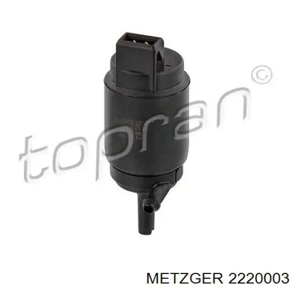 Купити 2220003 Metzger Мотор омивача лобового скла