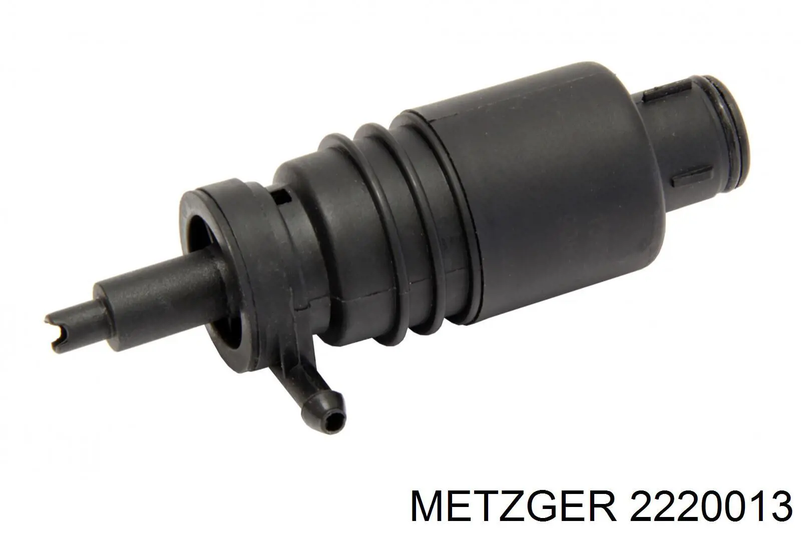 2220013 Metzger насос-двигун омивача скла, переднього
