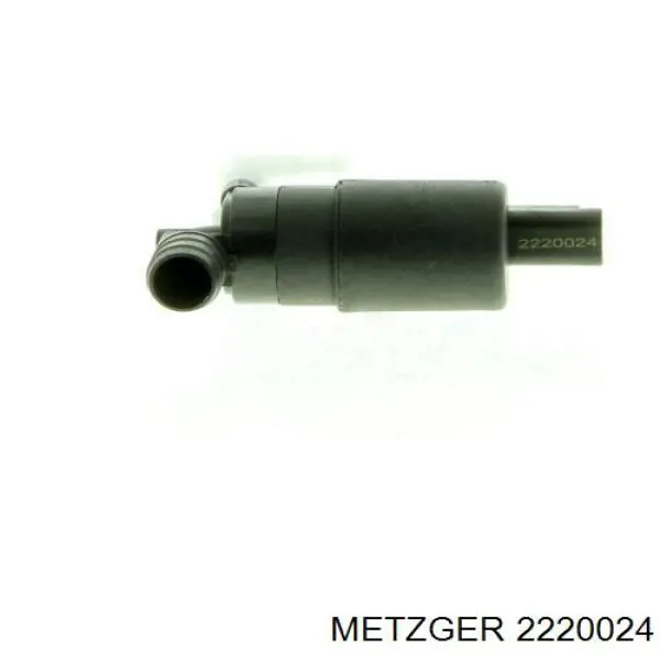 2220024 Metzger насос-двигун омивача скла, переднього