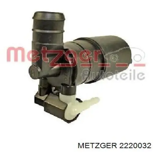 2220032 Metzger насос-двигун омивача скла, переднього