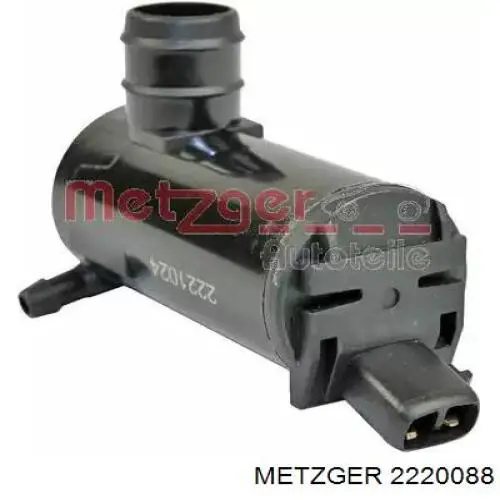 Моторчик омивача переднього скла Metzger 2220088 ціна, від 6.74 USD