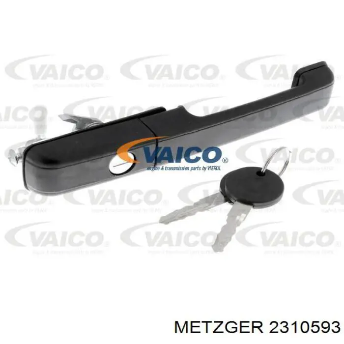 Ручка передньої двері зовнішня ліва Metzger 2310593 ціна, від 7.89 USD