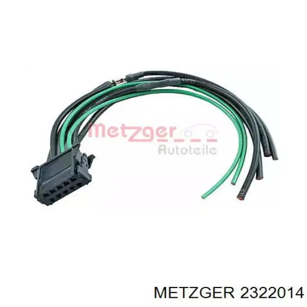 Роз'єм (фішка) резистора моторчика пічки Metzger 2322014 ціна, від 31.20 USD