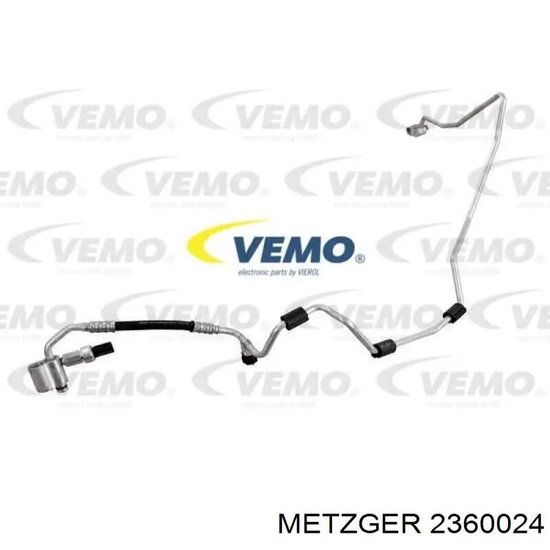 Купити 2360024 Metzger Шланг кондиціонера, від компресора до радіатора