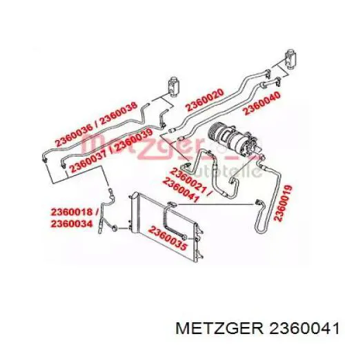  Metzger 2360041 ціна, від 33.29 USD