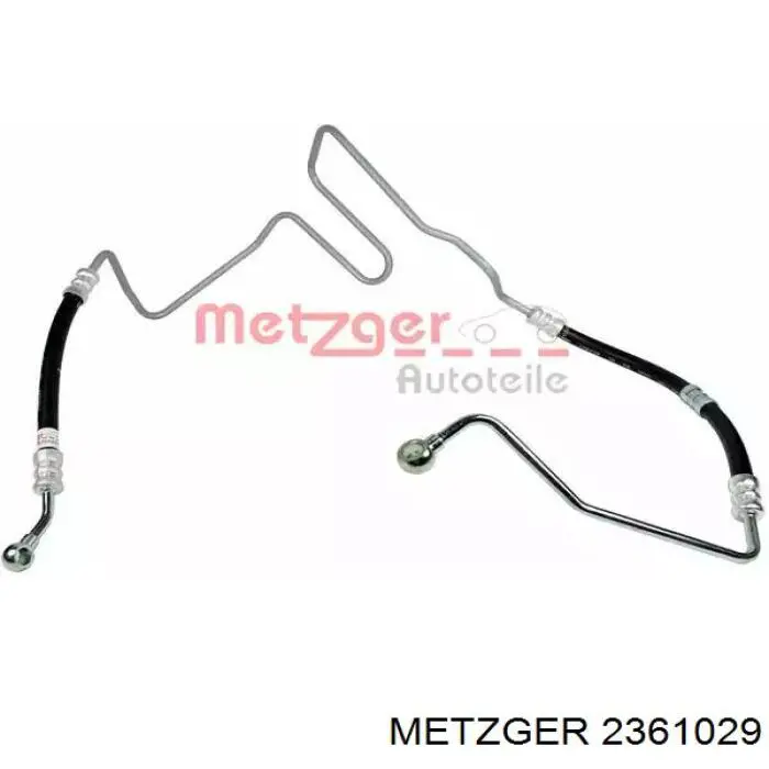 Патрубок високого тиску гідропідсилювача Metzger 2361029 ціна, від 67.01 USD