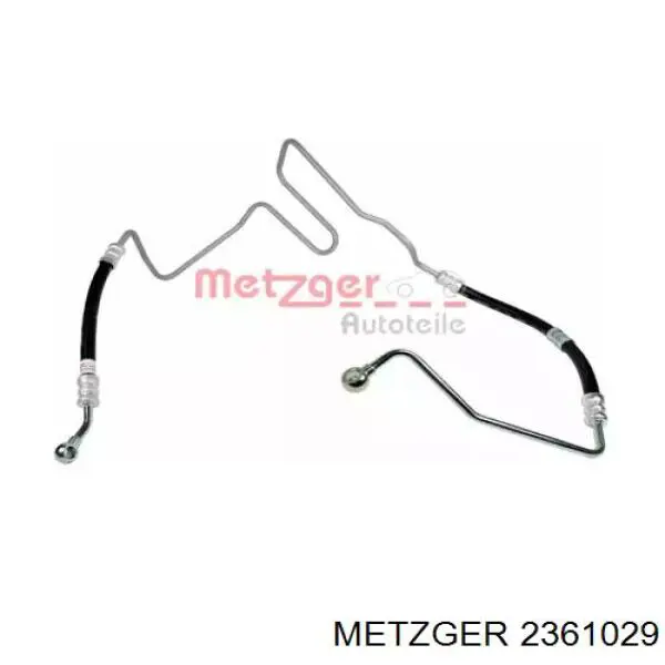 2361029 Metzger шланг гпк, високого тиску гідропідсилювача керма (рейки)