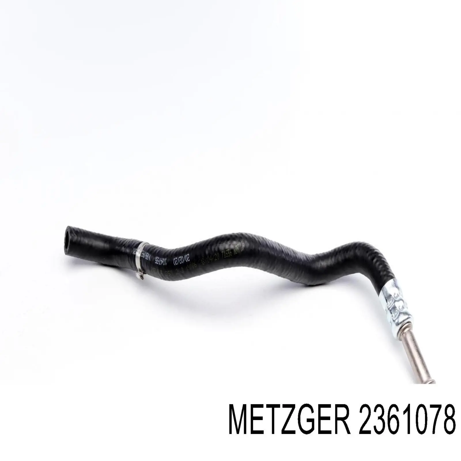 2361078 Metzger Шланг ГРПК, низького тиску, від радіатора до бачка