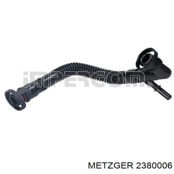 Патрубок вентиляції картера 501417755 Hans Pries (Topran)