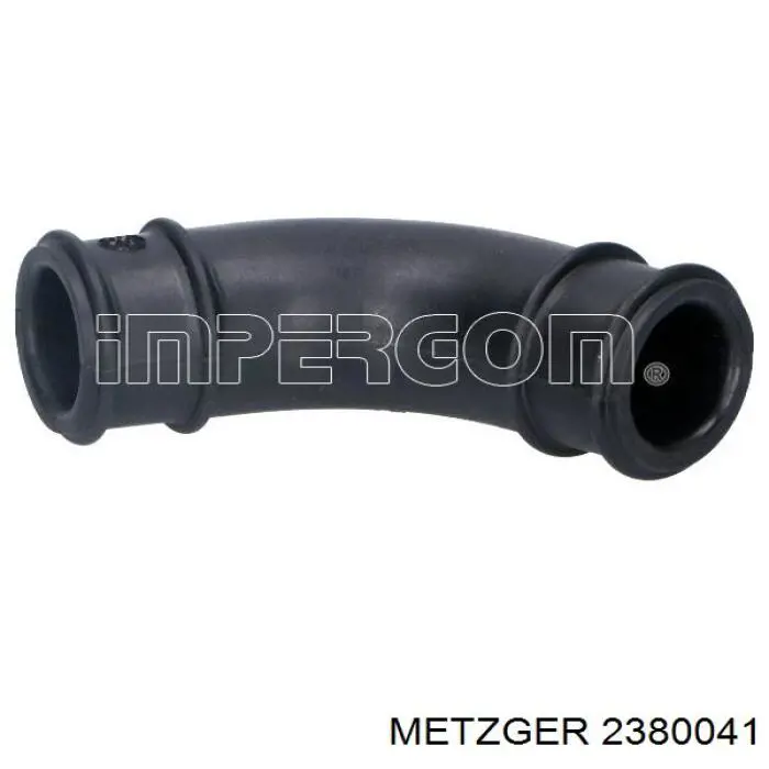 Трубка картера повітряна Metzger 2380041 ціна, від 3.34 USD