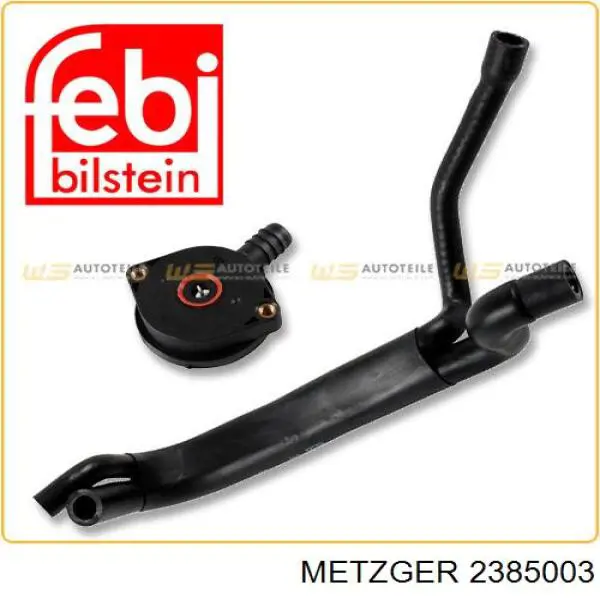 Клапан картерних газів Metzger 2385003 ціна, від 15.53 USD