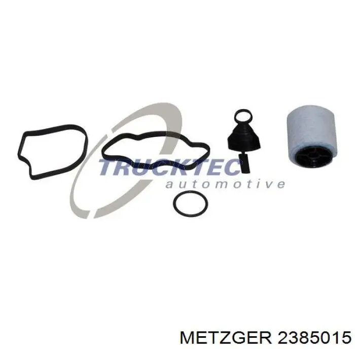 Клапан вентиляції картерних газів 2385015 Metzger