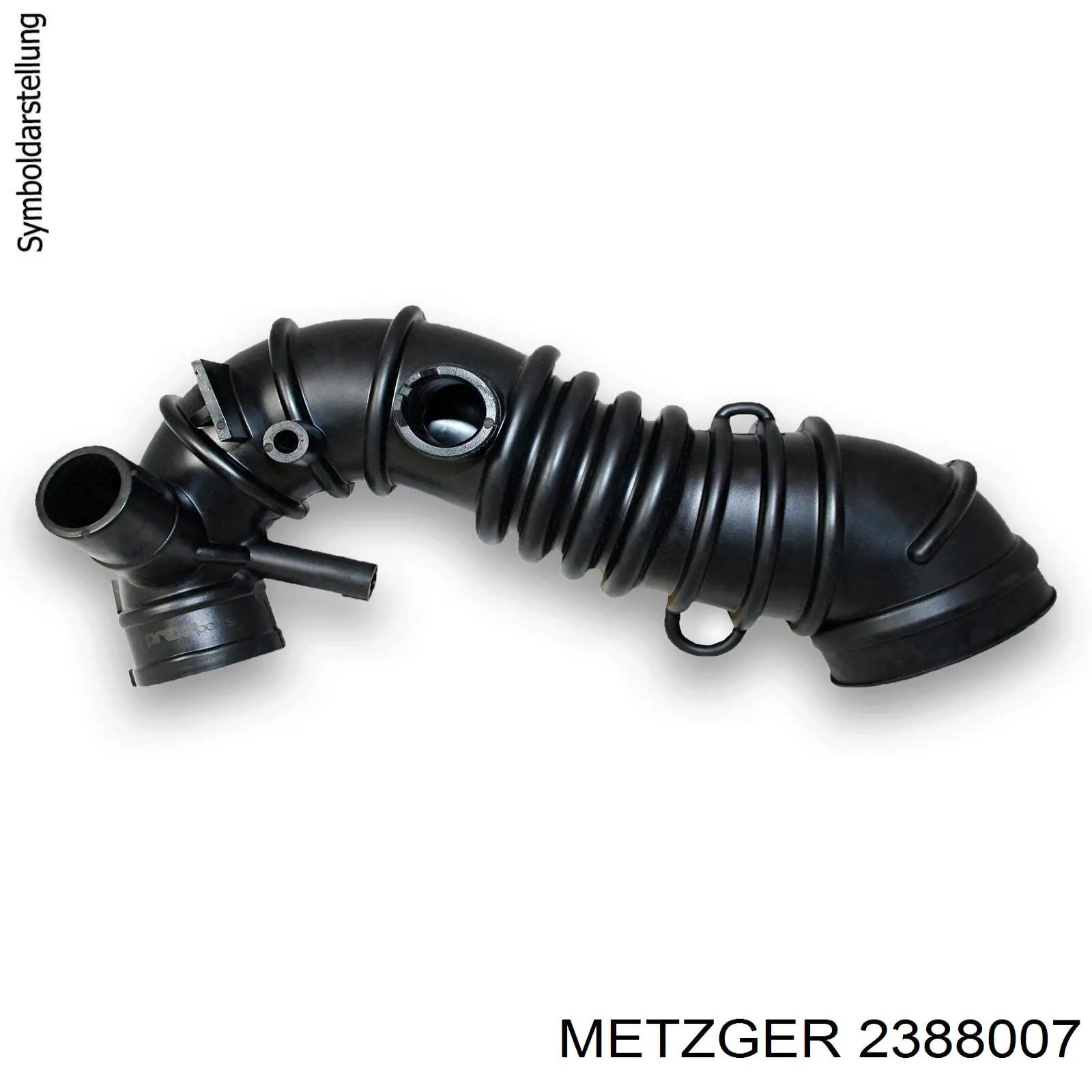 Купити 2388007 Metzger Патрубок повітряний, вихід повітряного фільтра