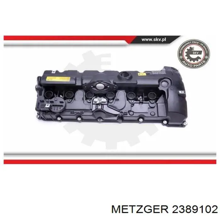Кришка клапанна Metzger 2389102 ціна, від 139.95 USD