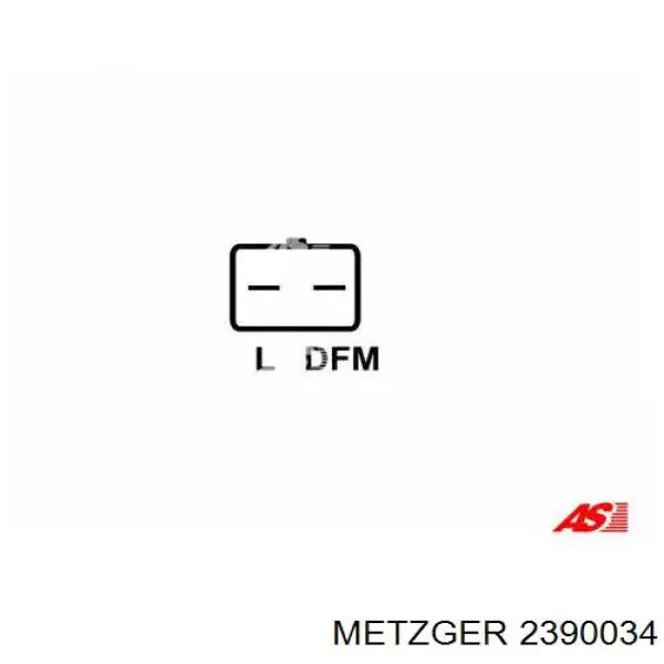 Реле-регулятор генератора, (реле зарядки) Dacia Duster (HS) (Дачія Дастер)