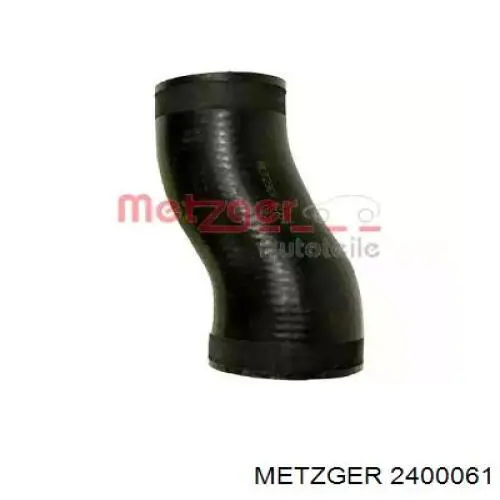 2400061 Metzger шланг/патрубок інтеркулера, верхній