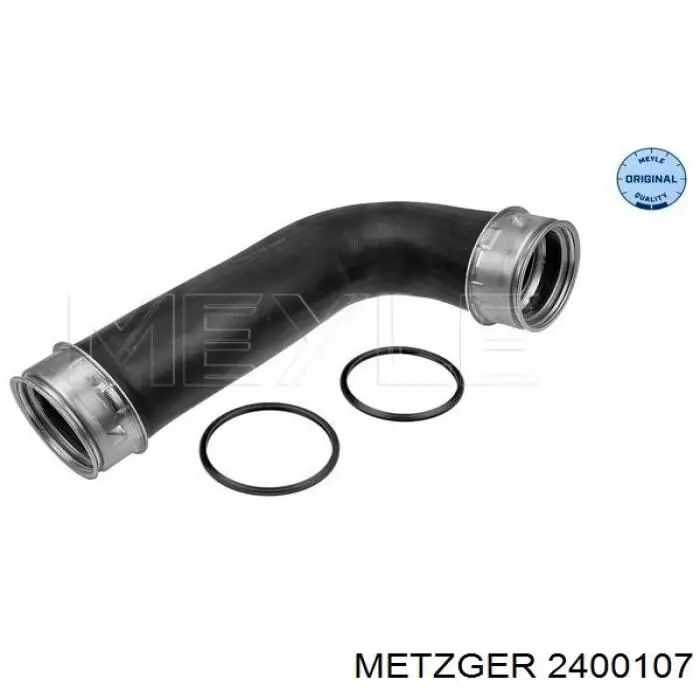 Купити 2400107 Metzger Шланг/патрубок интеркуллера