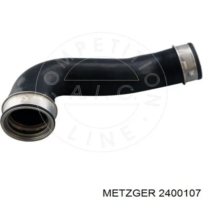 Шланг/патрубок интеркуллера 2400107 Metzger