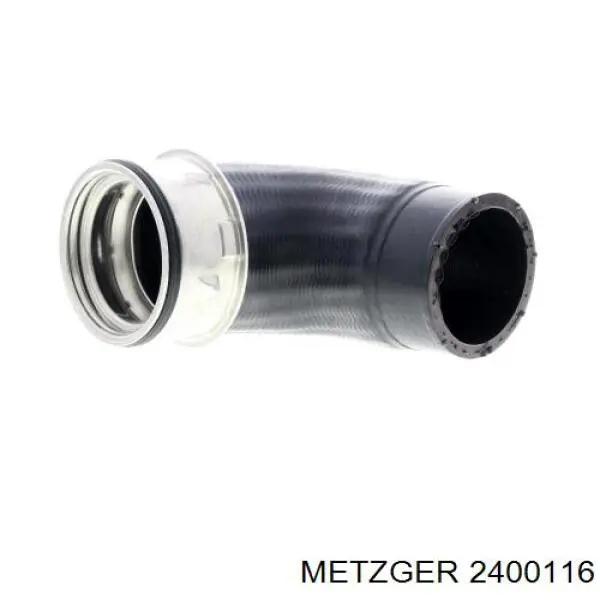 Патрубок повітряний, вихід з турбіни (наддув) Metzger 2400116 ціна, від 12.62 USD