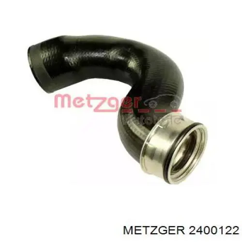 2400122 Metzger шланг/патрубок інтеркулера, правий