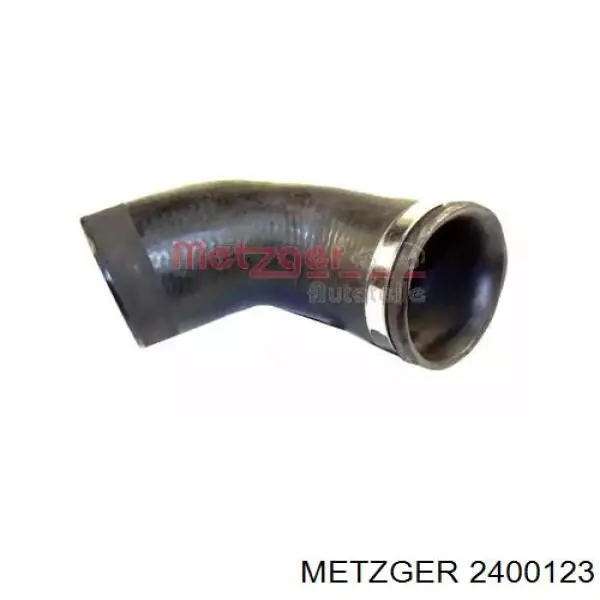 2400123 Metzger шланг/патрубок интеркуллера, верхній правий