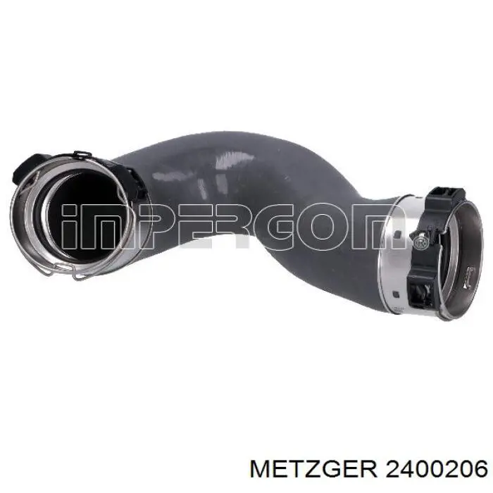 Шланг/патрубок интеркуллера Metzger 2400206 ціна, від 61.99 USD