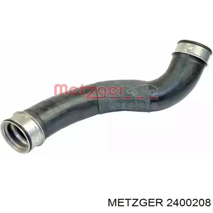 2400208 Metzger Шланг/патрубок интеркуллера