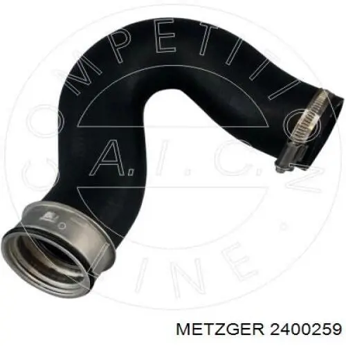Шланг/патрубок интеркуллера Metzger 2400259 ціна, від 35.42 USD